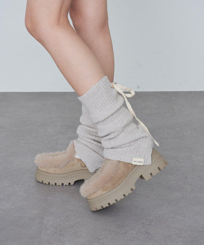 蝴蝶結裝飾腿套