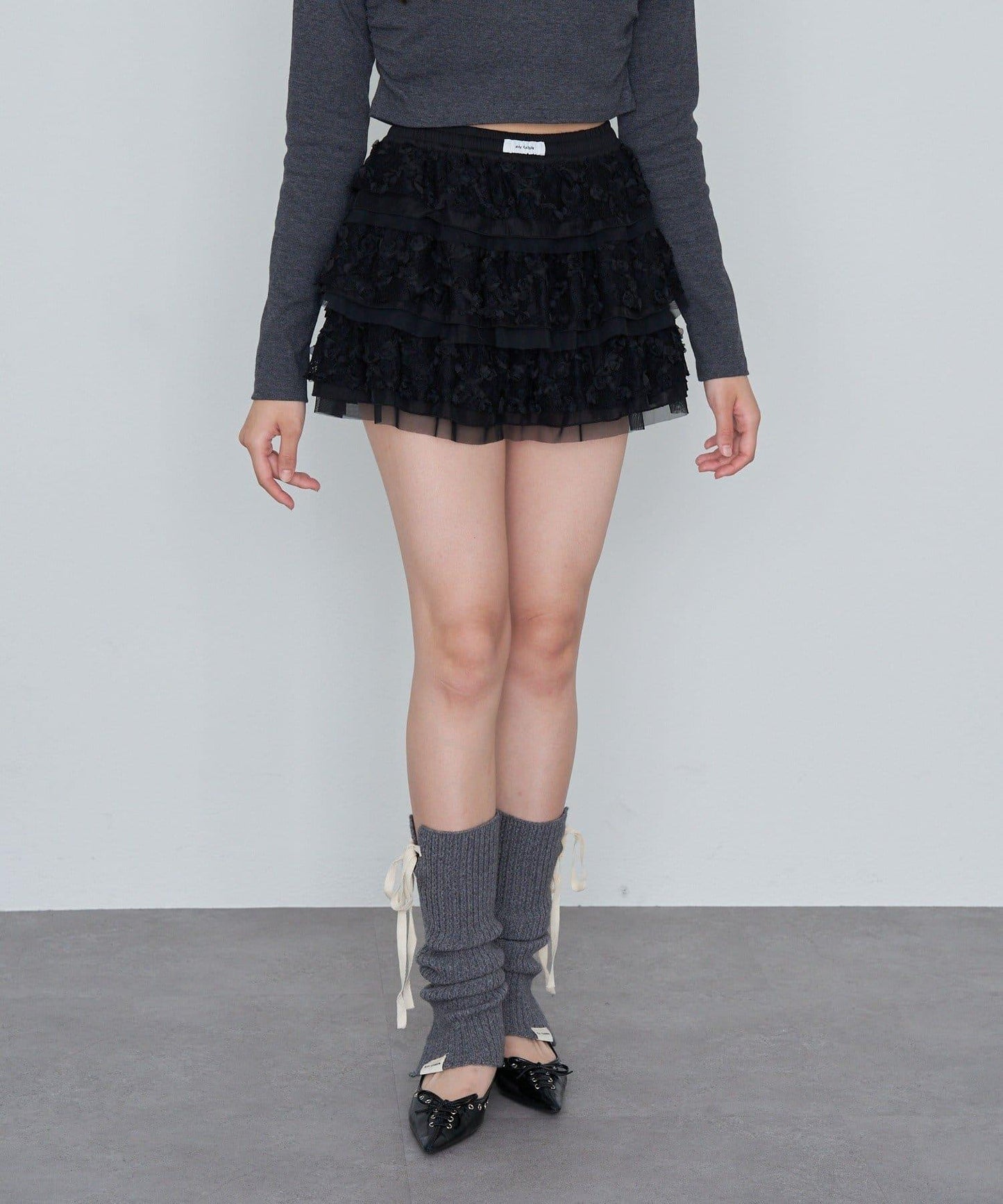 蝴蝶結裝飾腿套