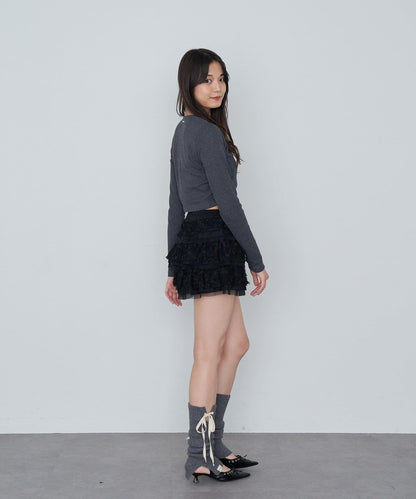 蝴蝶結裝飾腿套