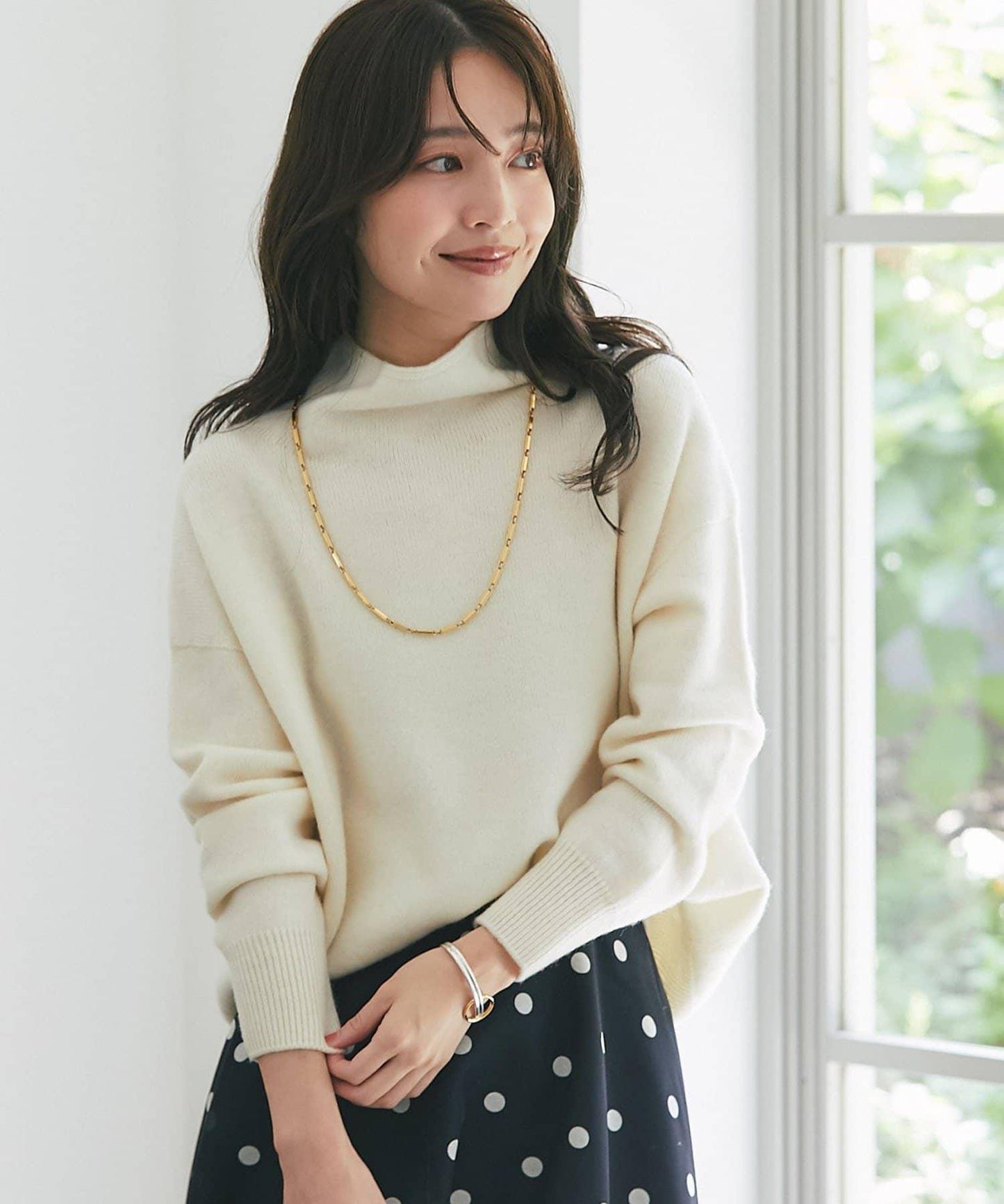 100%羊毛高領針織衫