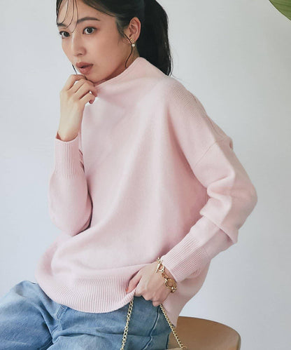 100%羊毛高領針織衫