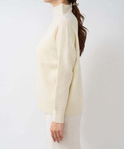 100%羊毛高領針織衫