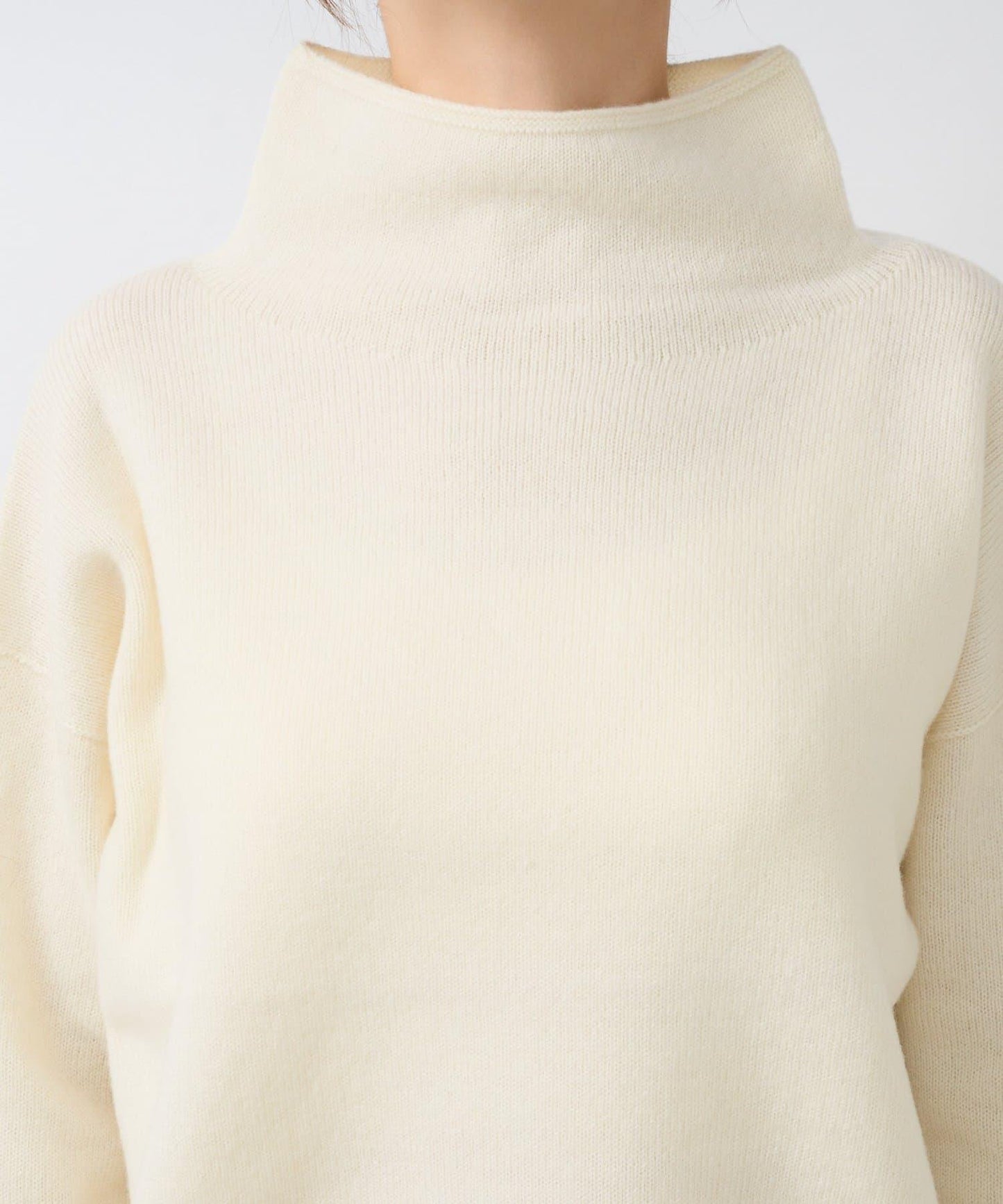 100%羊毛高領針織衫