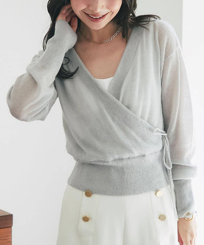 【La boutique BonBon】亮絲馬海毛可前後兩穿針織衫