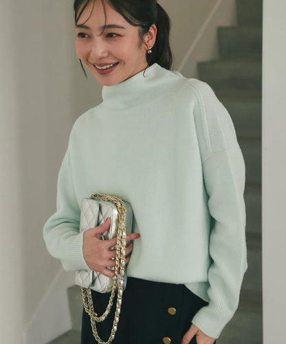 100%羊毛高領針織衫