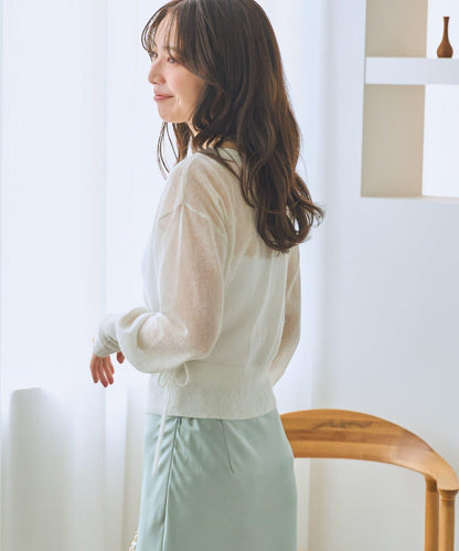 【La boutique BonBon】亮絲馬海毛可前後兩穿針織衫