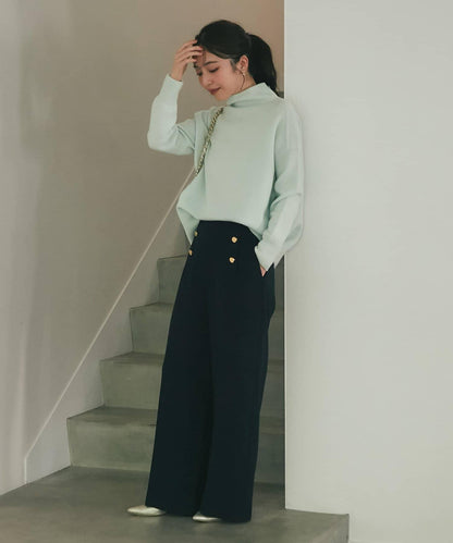 100%羊毛高領針織衫