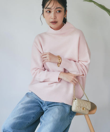 100%羊毛高領針織衫