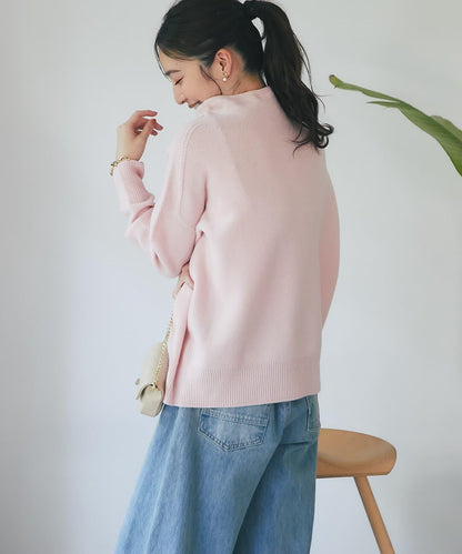 100%羊毛高領針織衫