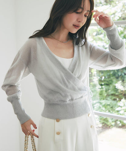 【La boutique BonBon】亮絲馬海毛可前後兩穿針織衫