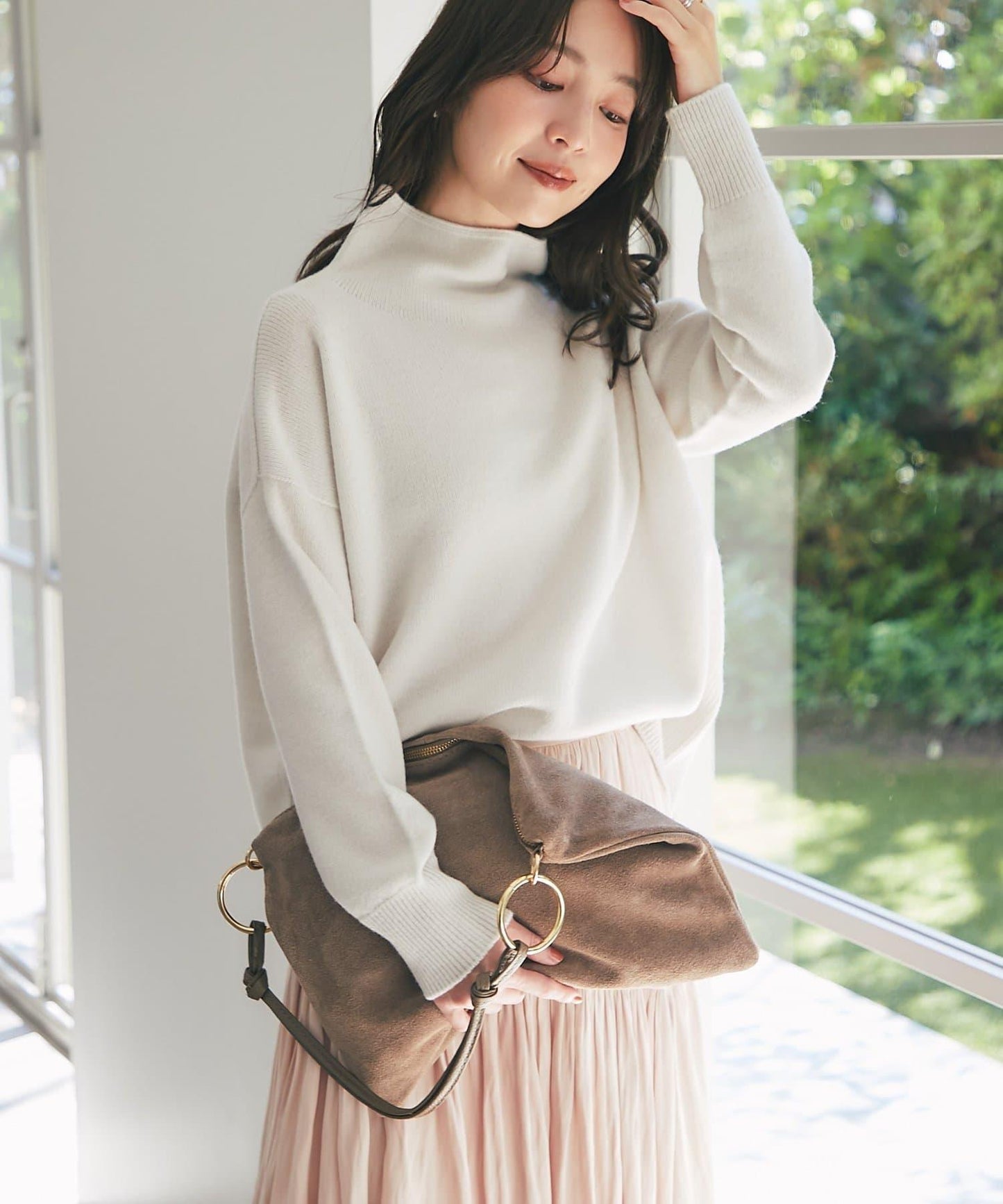 100%羊毛高領針織衫