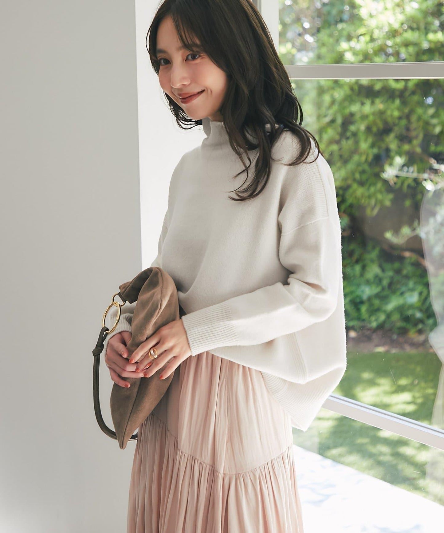 100%羊毛高領針織衫