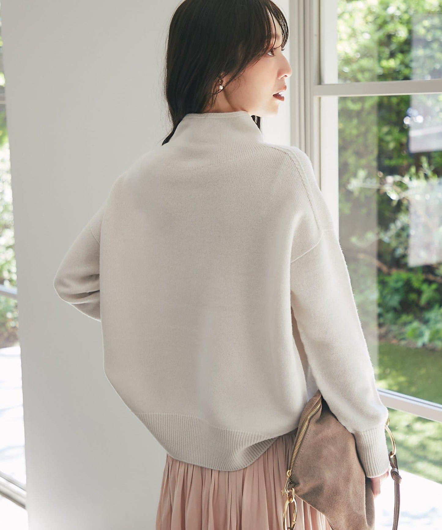 100%羊毛高領針織衫