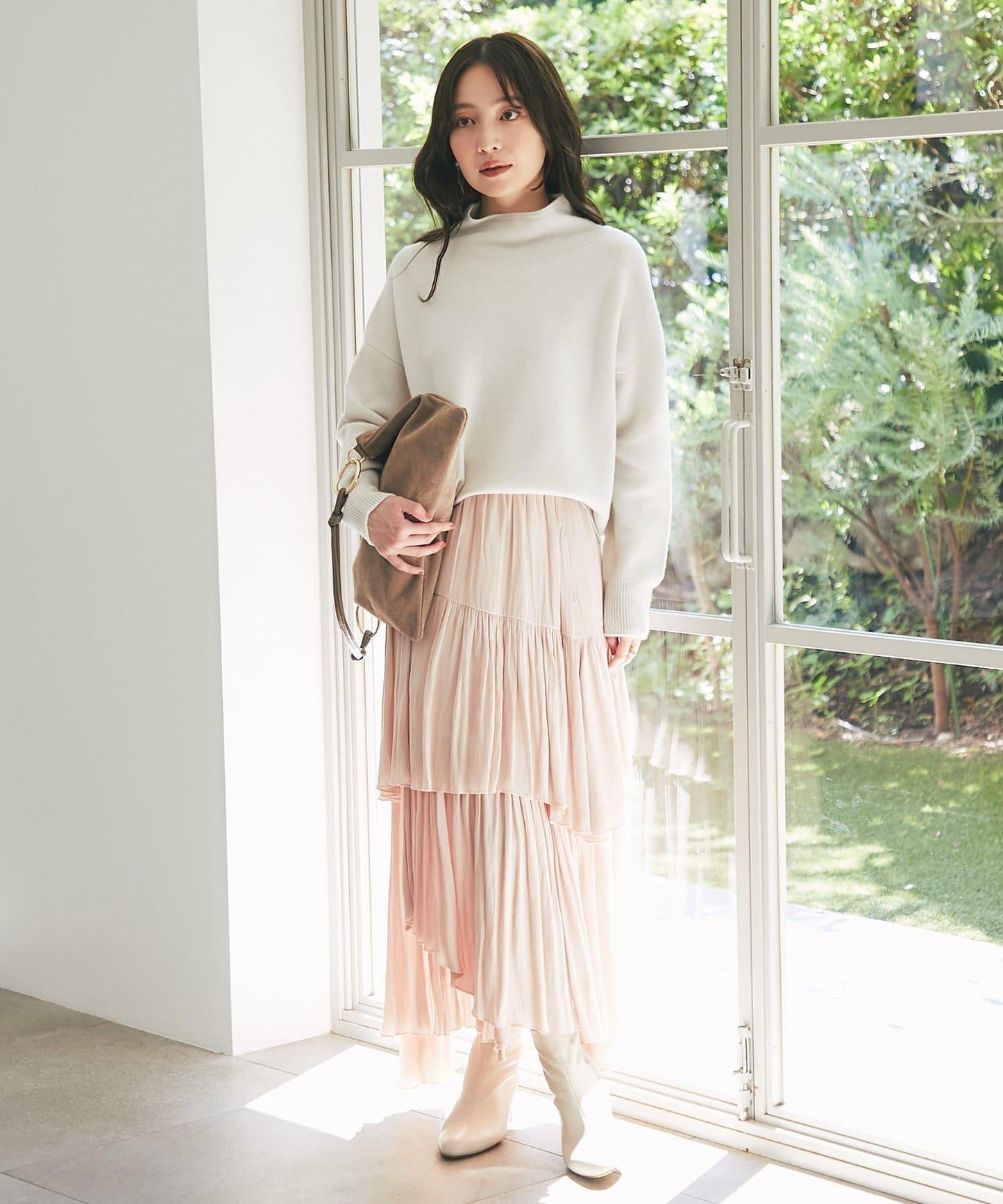 100%羊毛高領針織衫