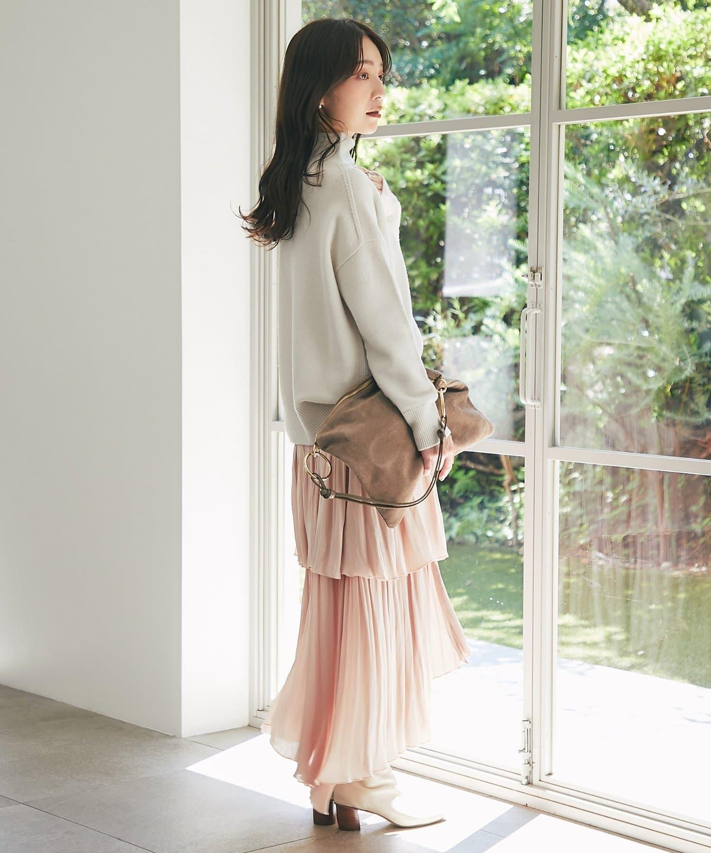 100%羊毛高領針織衫