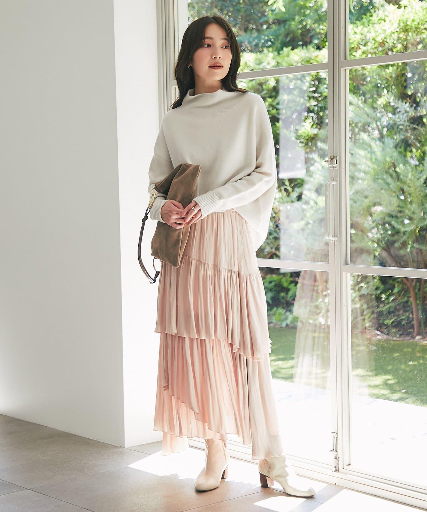 100%羊毛高領針織衫