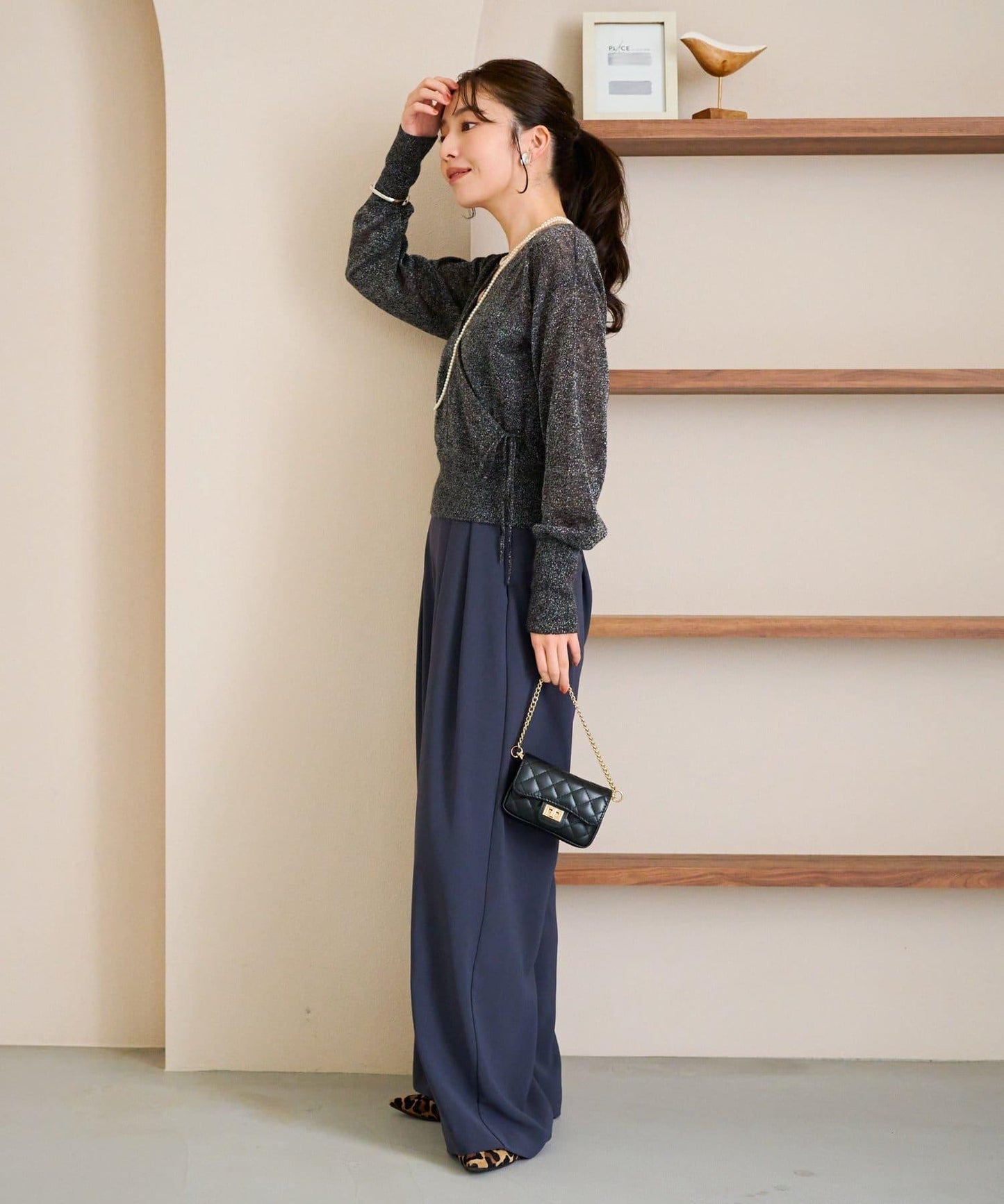 【La boutique BonBon】亮絲馬海毛可前後兩穿針織衫