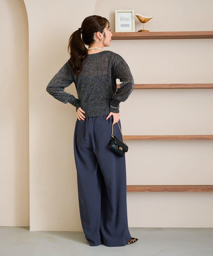 【La boutique BonBon】亮絲馬海毛可前後兩穿針織衫