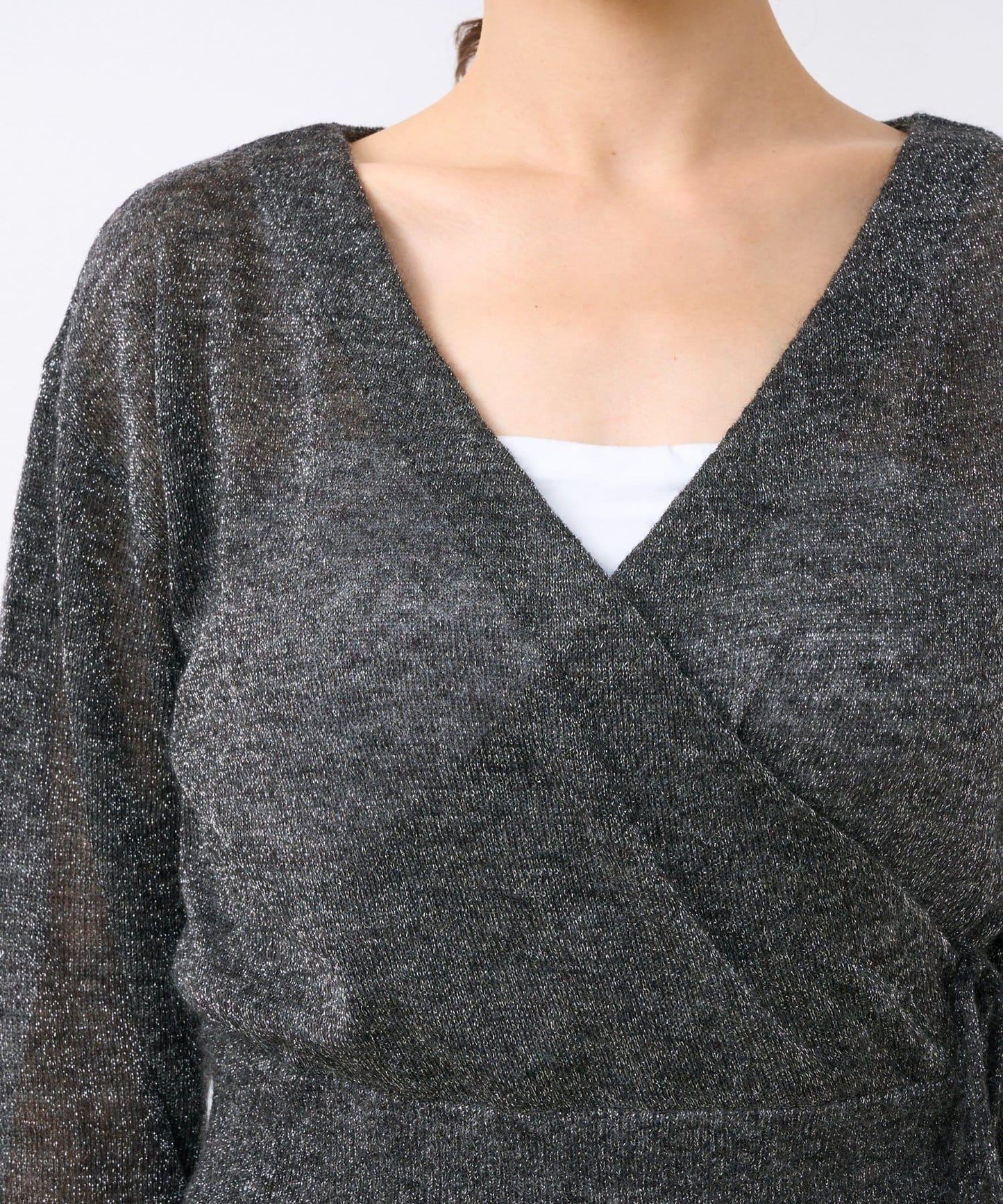 【La boutique BonBon】亮絲馬海毛可前後兩穿針織衫