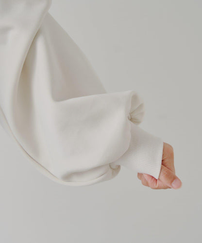 【Chico】2WAY一字肩雙拉鍊衛衣