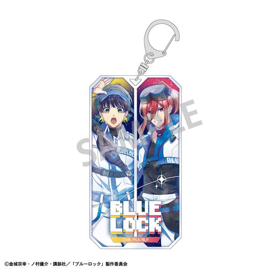 《藍色監獄》_纖細鑰匙扣（對裝）蜂樂回・千切豹馬／賽博朋克復興 カミアニTOUCH