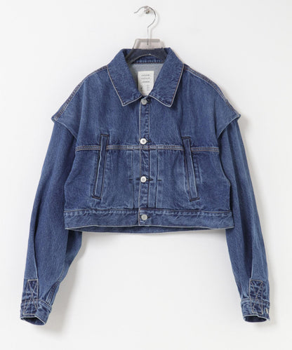 POWER肩牛仔夾克