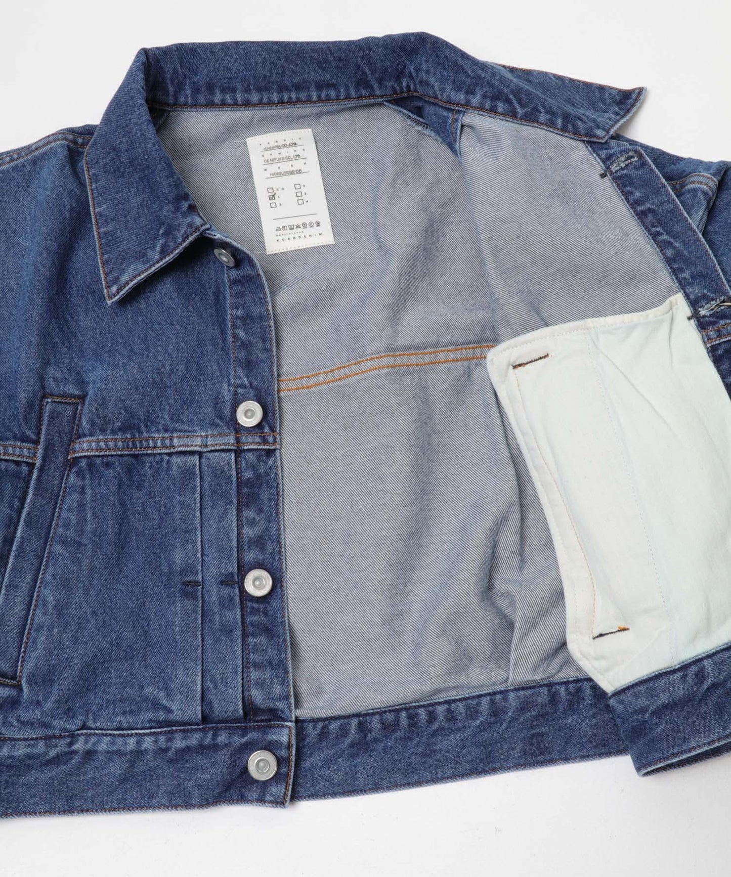 POWER肩牛仔夾克