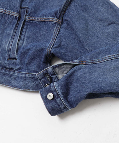 POWER肩牛仔夾克