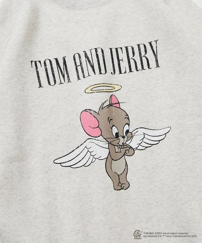 TOM and JERRY/《貓和老鼠》特別款前印花圓領衛衣【限量】