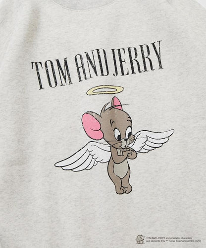 TOM and JERRY/《貓和老鼠》特別款前印花圓領衛衣【限量】