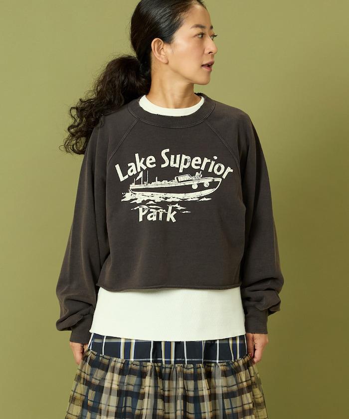 格蘭吉風格剪裁短款衛衣