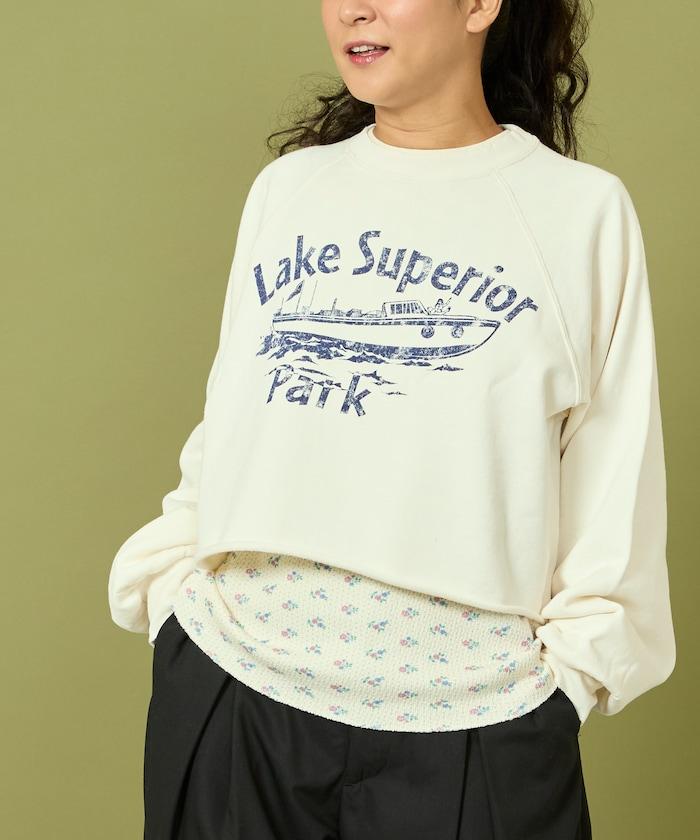 格蘭吉風格剪裁短款衛衣