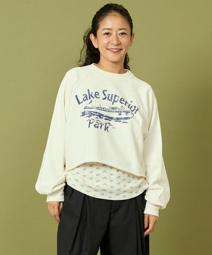 格蘭吉風格剪裁短款衛衣