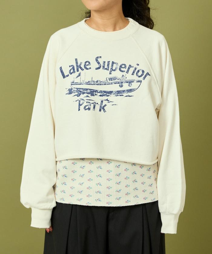 格蘭吉風格剪裁短款衛衣