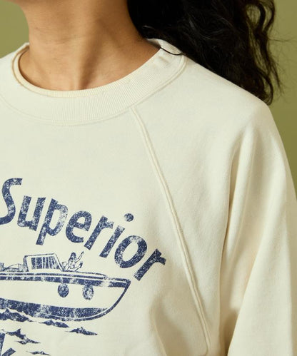 格蘭吉風格剪裁短款衛衣