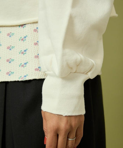 格蘭吉風格剪裁短款衛衣