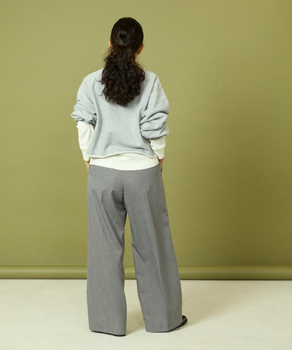 格蘭吉風格剪裁短款衛衣