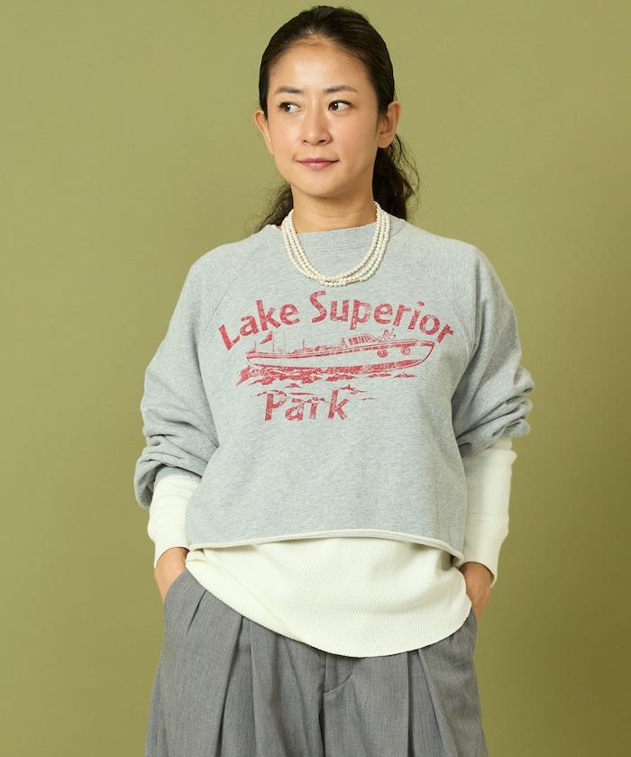 格蘭吉風格剪裁短款衛衣