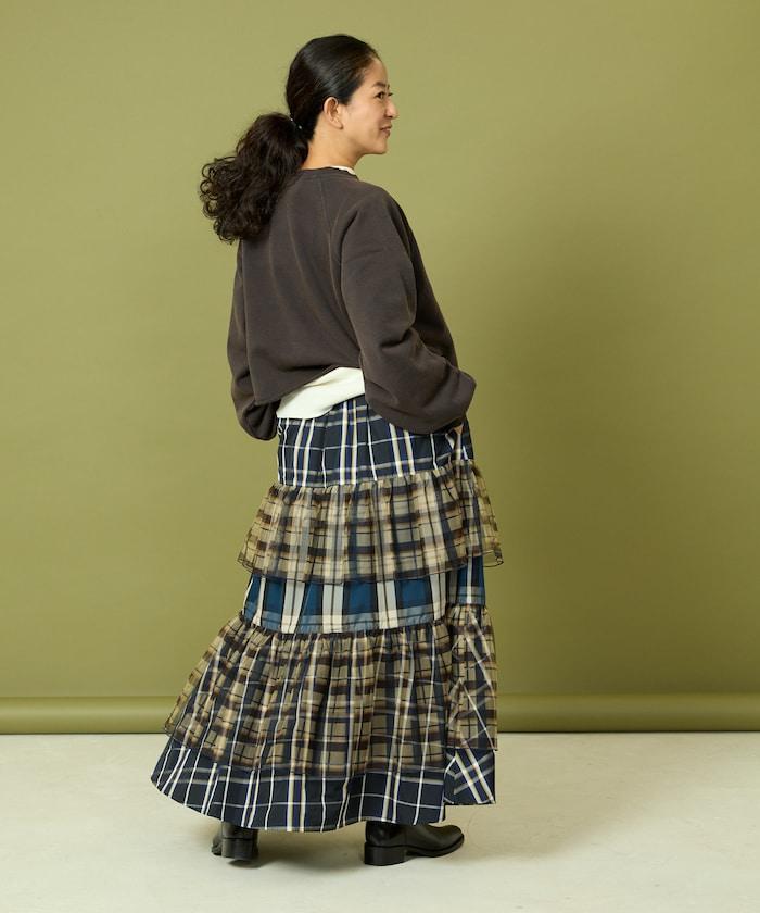 格蘭吉風格剪裁短款衛衣