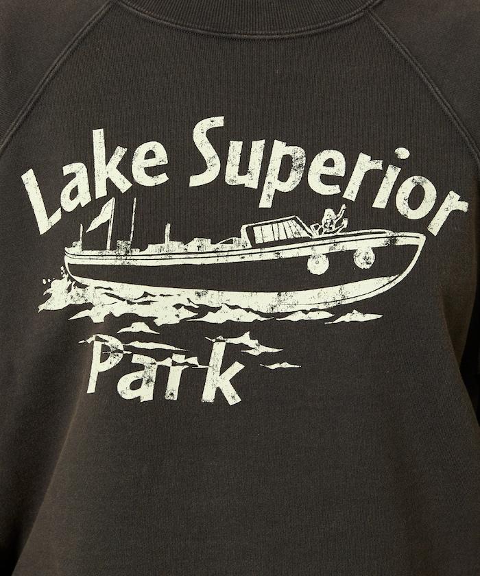 格蘭吉風格剪裁短款衛衣