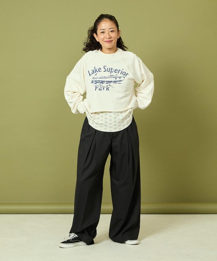 格蘭吉風格剪裁短款衛衣