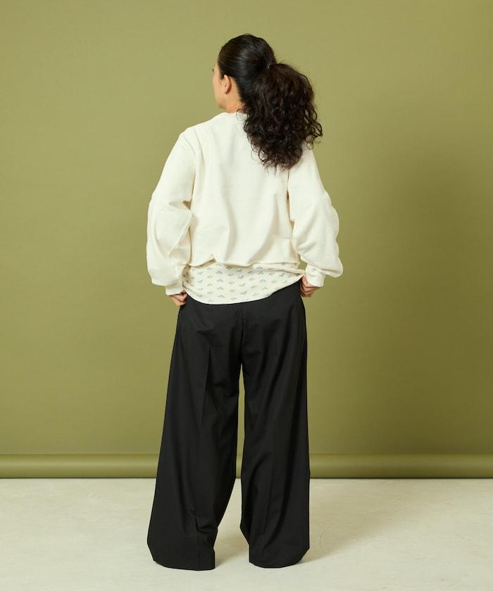 格蘭吉風格剪裁短款衛衣