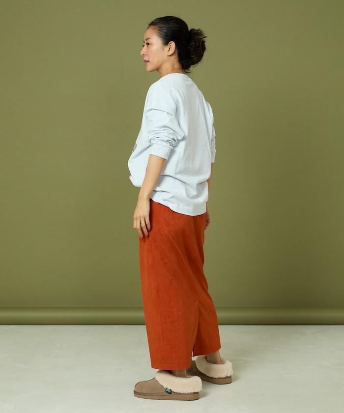 DOG PHOTO/狗狗照片印花長袖T恤