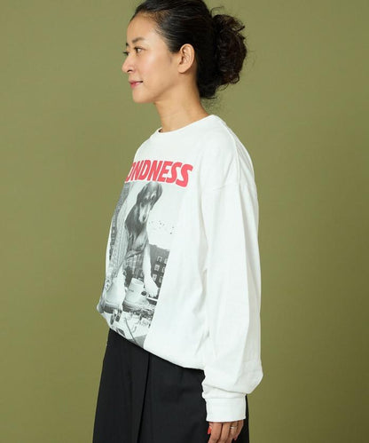 DOG PHOTO/狗狗照片印花長袖T恤