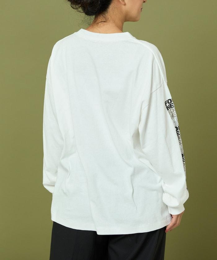 DOG PHOTO/狗狗照片印花長袖T恤