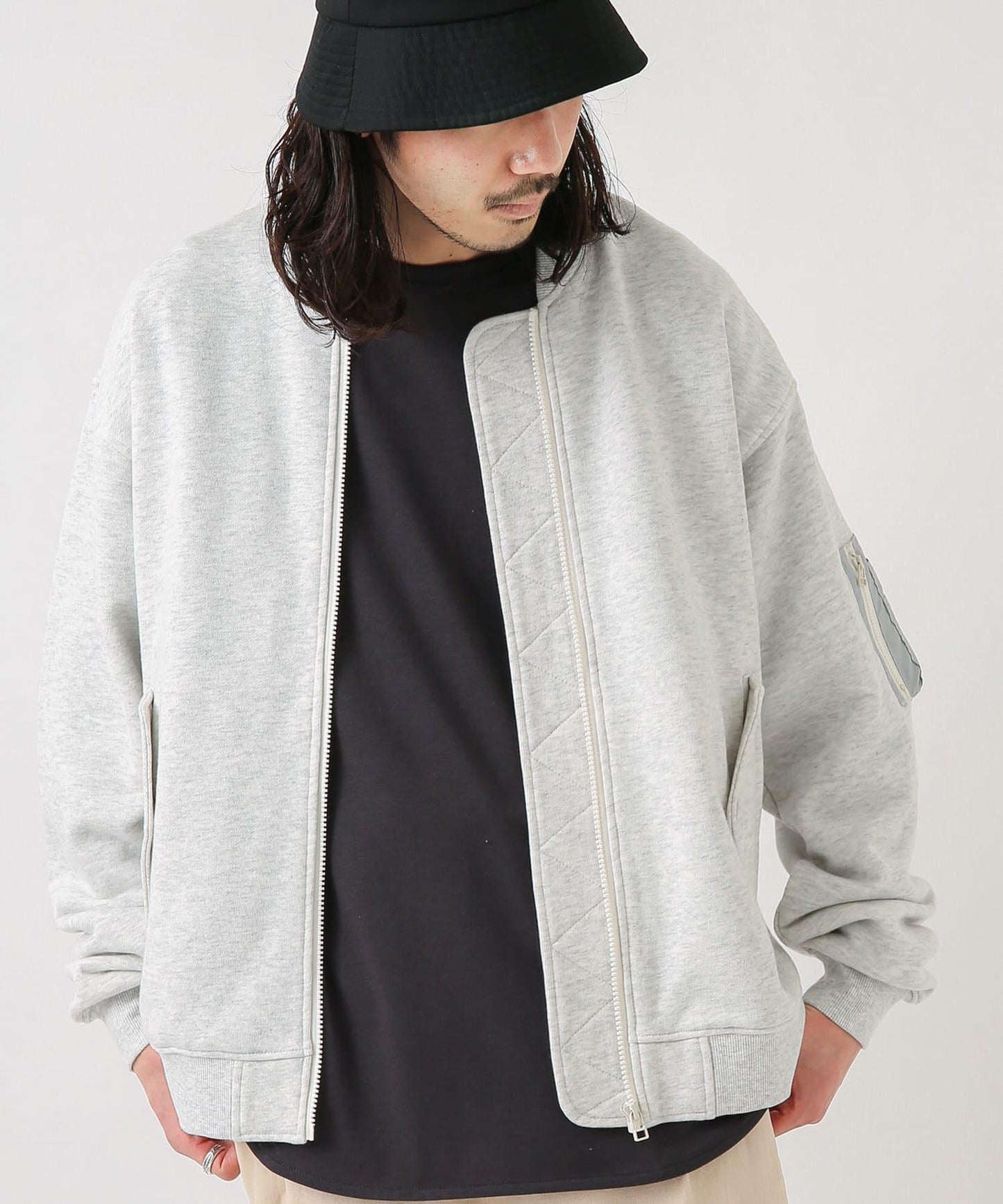 加絨衛衣MA-1飛行夾克