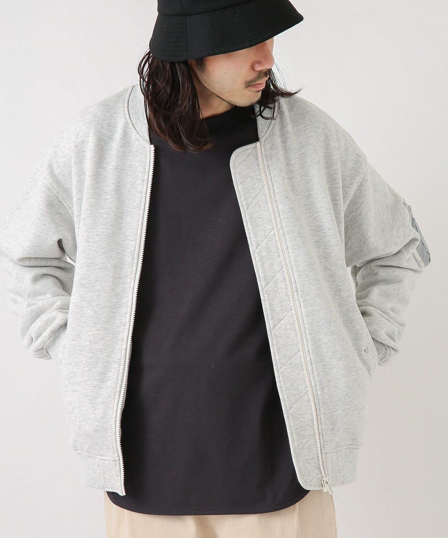 加絨衛衣MA-1飛行夾克