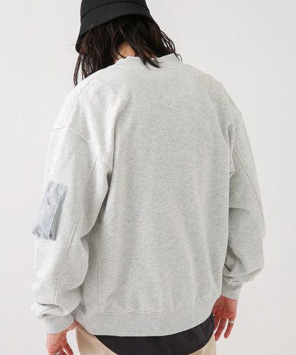 加絨衛衣MA-1飛行夾克