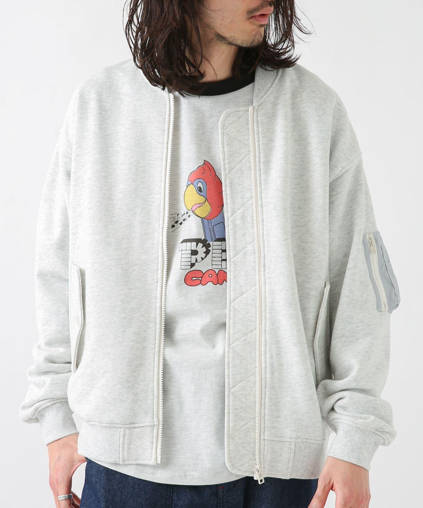 加絨衛衣MA-1飛行夾克