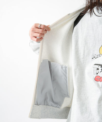 加絨衛衣MA-1飛行夾克